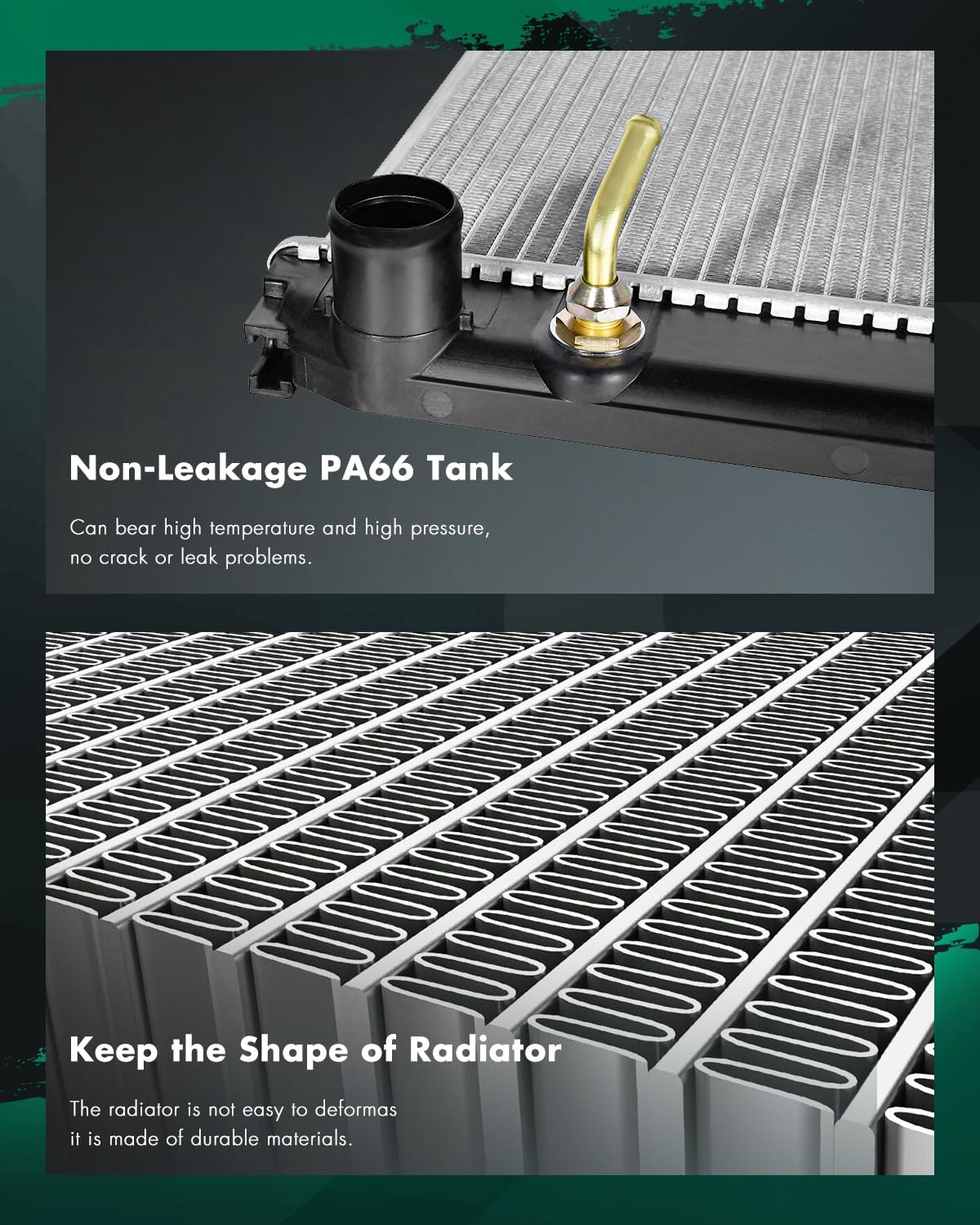 SCITOO Automotive Replacement Engine Radiators Assembly for Lexus RX350 2007 2008 2009 V6 3.5L, Replace 13019