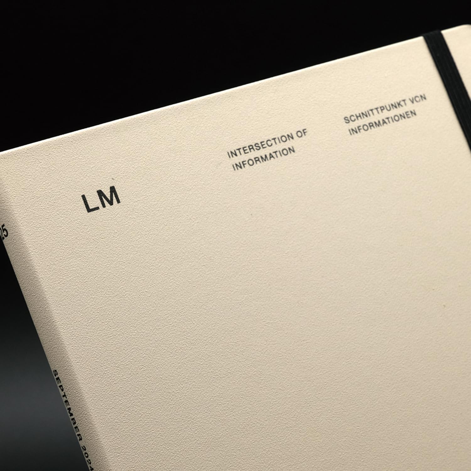 Laconic LMLS04-230GY Notebook, 2025 A5 Monthly Hardcover, Gray (Begins September 2024)