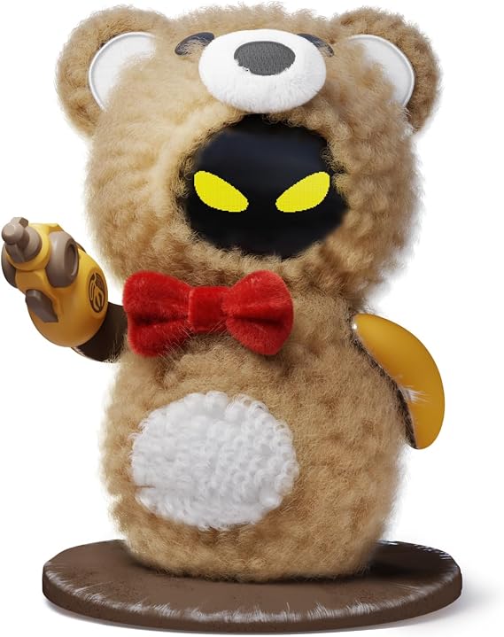 ENERGIZE LAB Eilik's Teddy Bear Outfit Soft Plush Costume for The Desktop Companion Robot Eilik (Sold Separately), Cozy & Cuddly Wear for Your Little Friend, Designed for Heartwarming Moments.