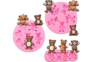 MEMOVAN Bear Silicone Fondant Mold