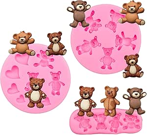 Rainbow Silicone Fondant Mold - Cake Decorating Mold For Chocolate & Candy Making