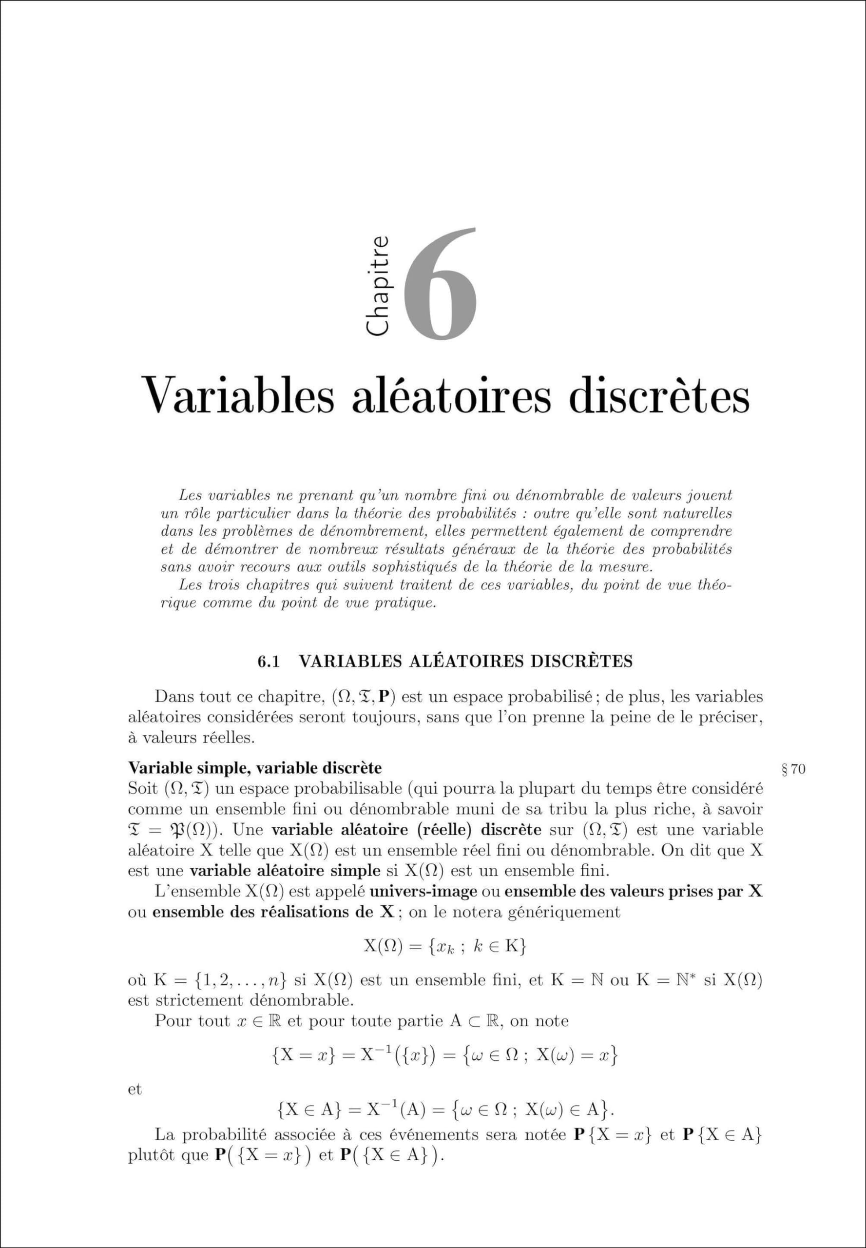 Probabilités pour les non-probabilistes