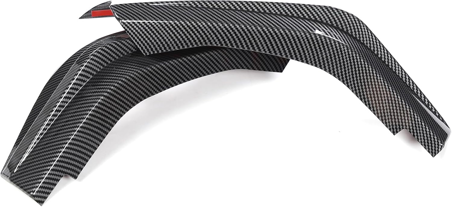 Car Front Bumper Grille Side Corner Decorative Protector Cover Trim Compatible with Toyot@ RAV4 2026 2027+，ABSFront Bumper Guard Anti-Collision Protector Cover Accessories