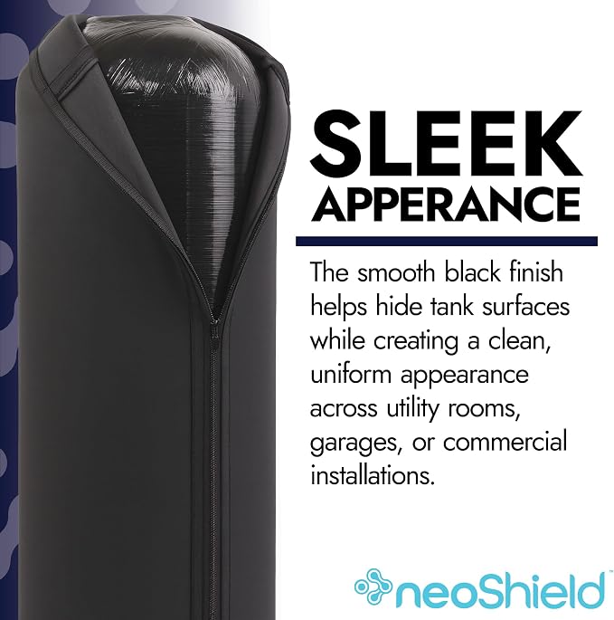 Funda de neopreno NeoShield para tanque ablandador de agua 8''D x 44''H miniatura 5