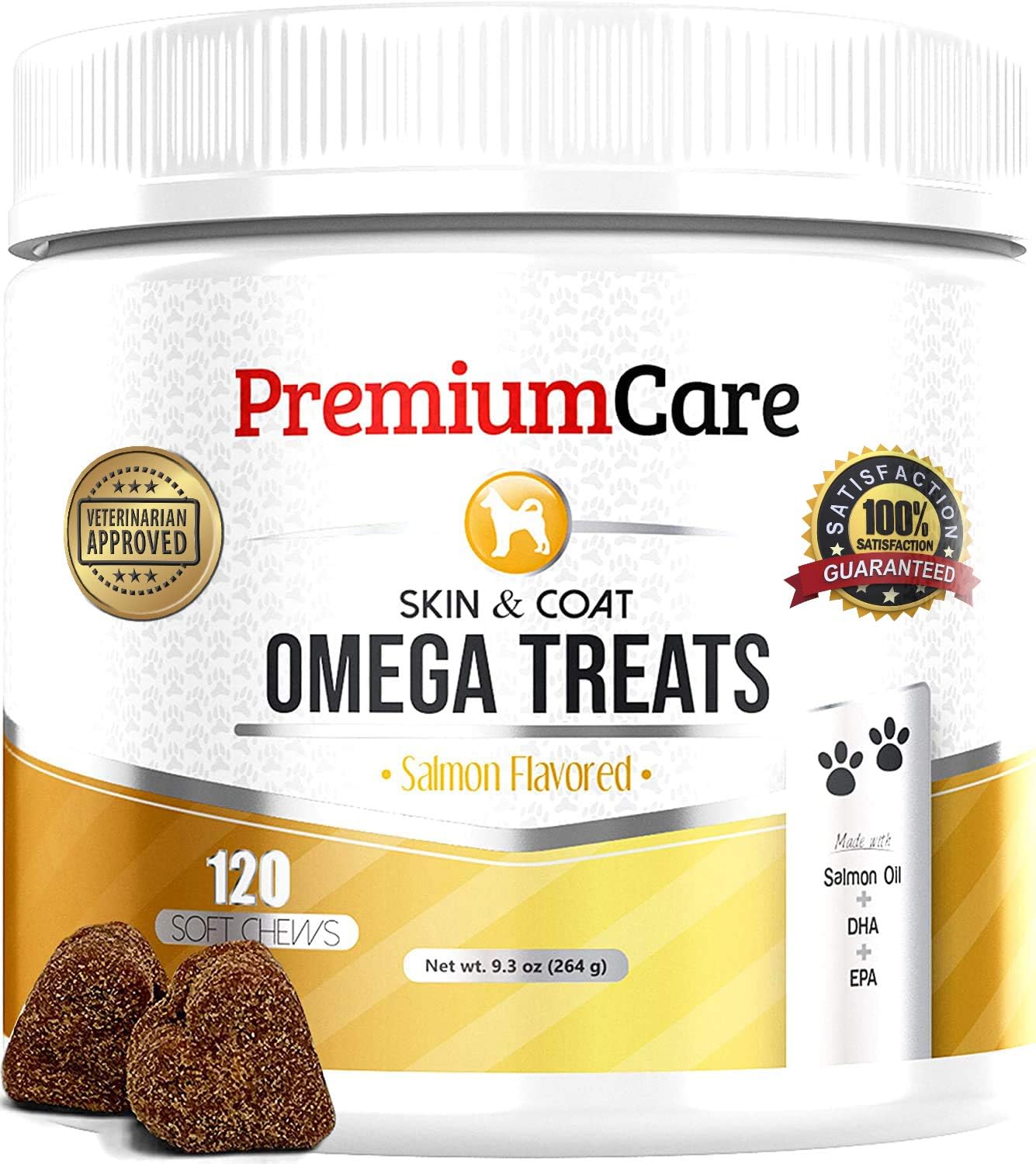 Omega Treats. Natural Wild Salmon Oil For Dogs