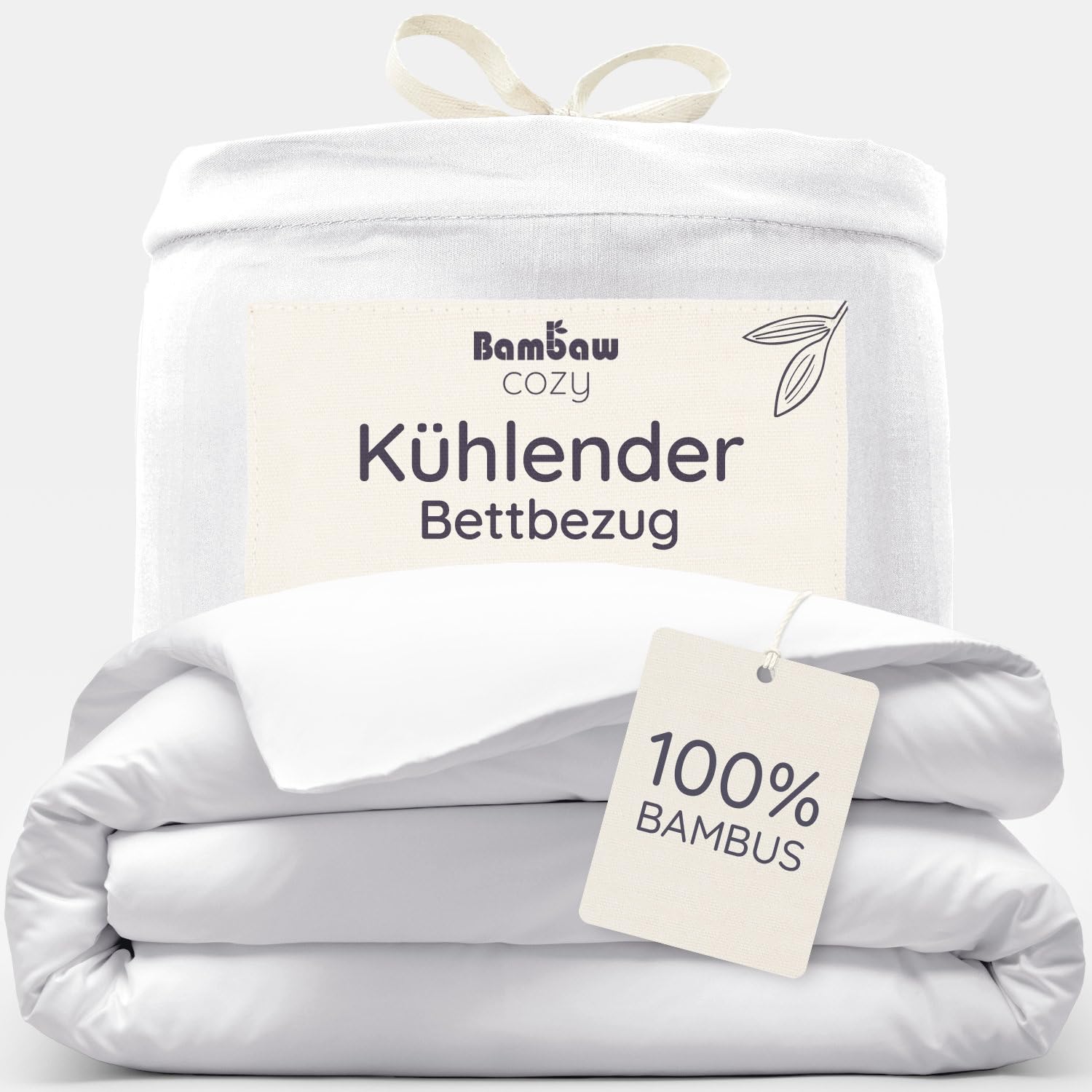 Bambaw Bettwsche Bambus 220x240 cm, Bettbezug khlend Sommer,  hypoallergener, atmungsaktiver und nachhaltiger, Bettbezug hotelqualitt,  Sommer Bettwsche Bambus, 100% Bambusfasern (Wei) : Amazon.de: Kche,  Haushalt & Wohnen