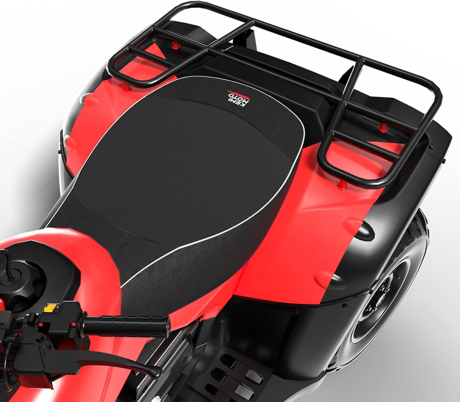 KEMIMOTO ATV Seat Cover, Waterproof ATV Seat Cover 1680D