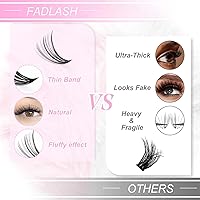 Vista 191 de Eyelash Extension Kit Lash Bond and Seal Lash Clusters with Eyelash Tweezer Lash Glue for Individual Lashes Lash Applicator Tool for DIY Lash