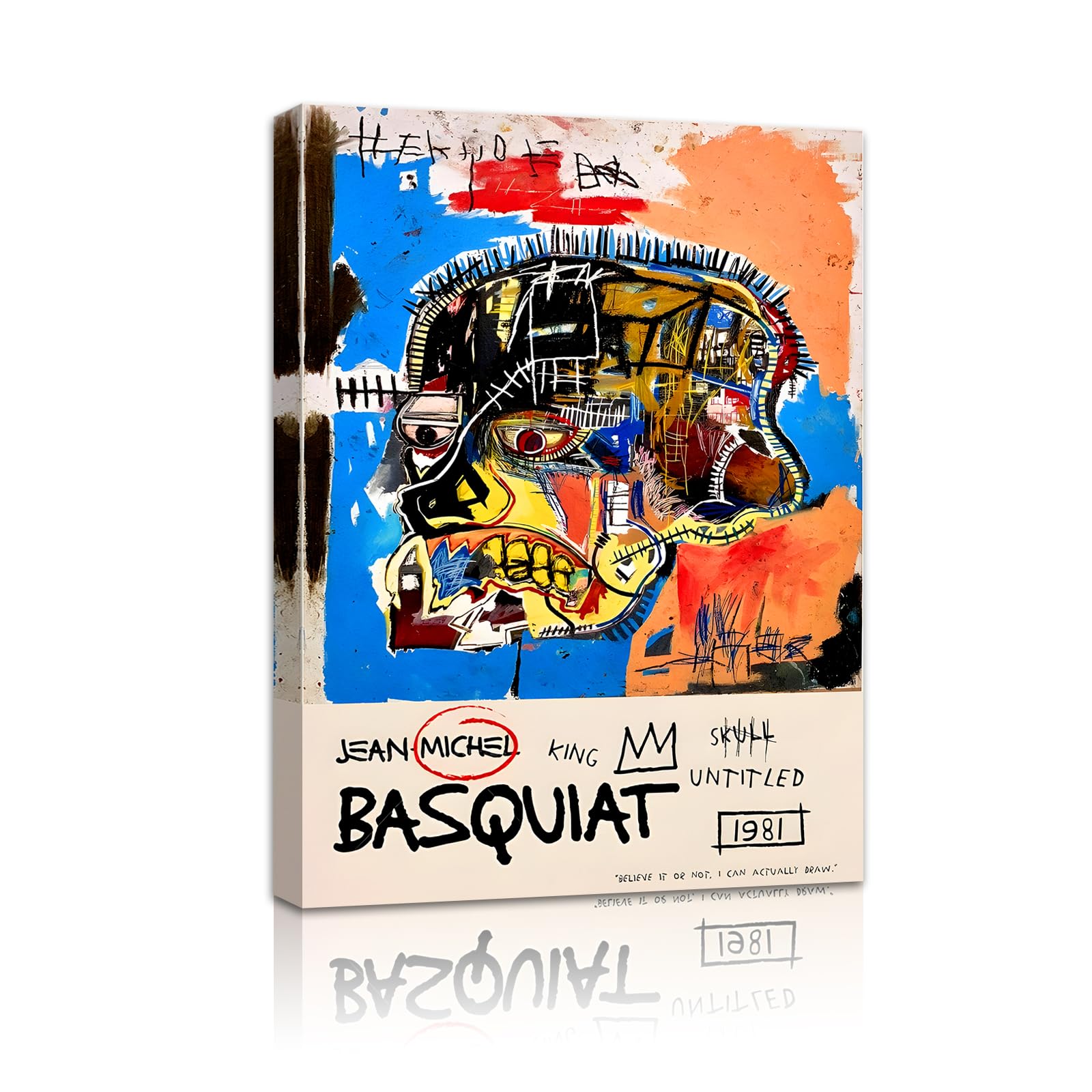 Amazon.com: Basquiat Poster, Canvas Prints Jean Michel Basquiat