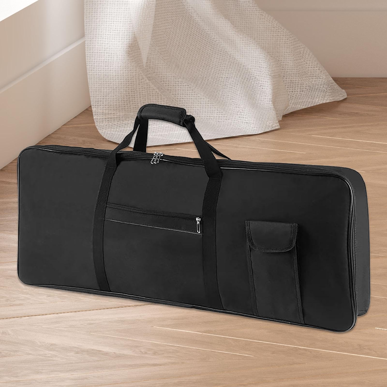 Borsa per tastiera da 76 tasti Borsa per tastiera con manico Custodia per tastiera ispessita Custodia per pianoforte elettronico per concerti di