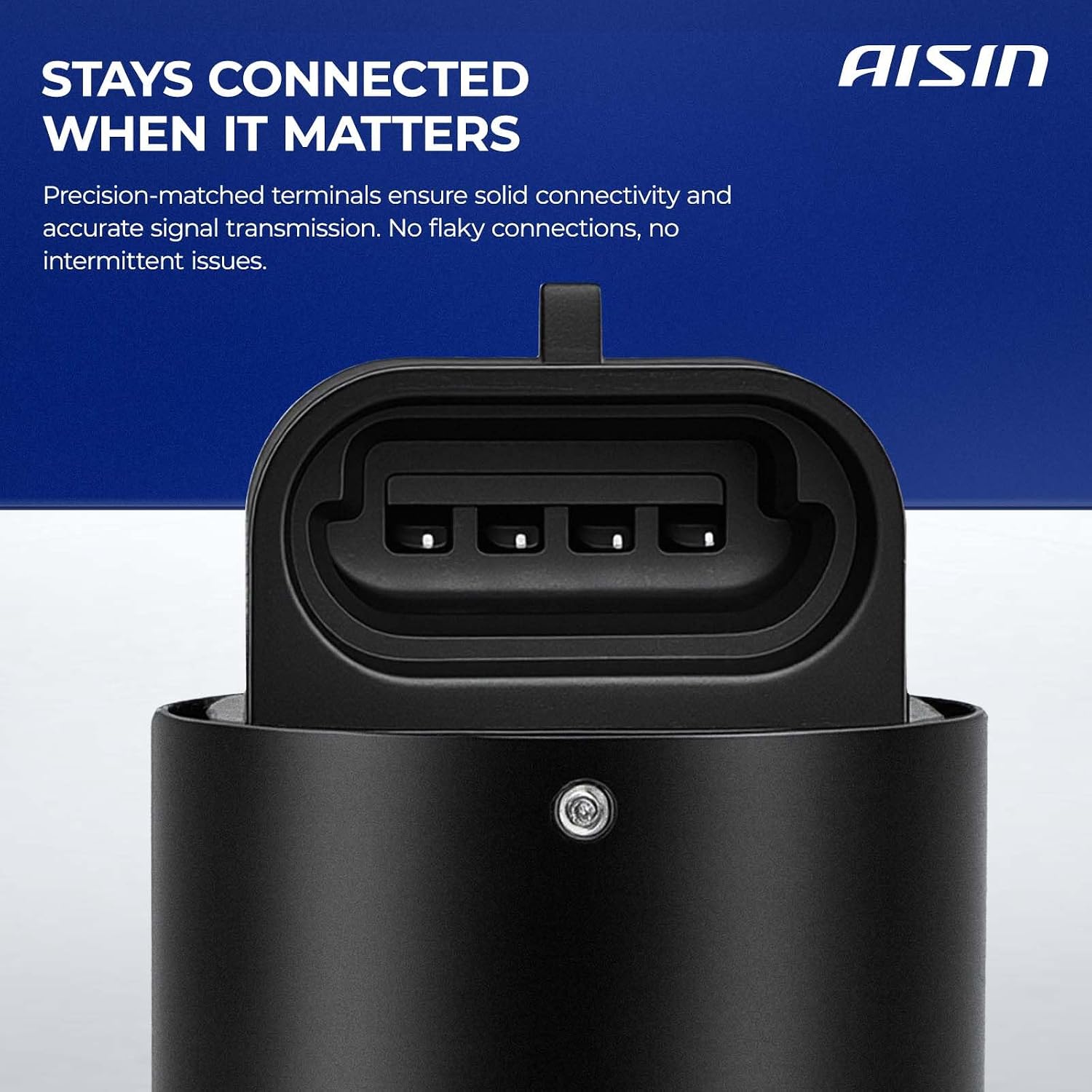 AISIN AFTERMARKET IAVCH-00039 Idle Air Control (IAC) Valve - Compatible with Jeep Cherokee 1998-2001, Wrangler TJ 1998-2004, Dodge Dakota 1999-2002 - L4 2.5L, L6 4.0L