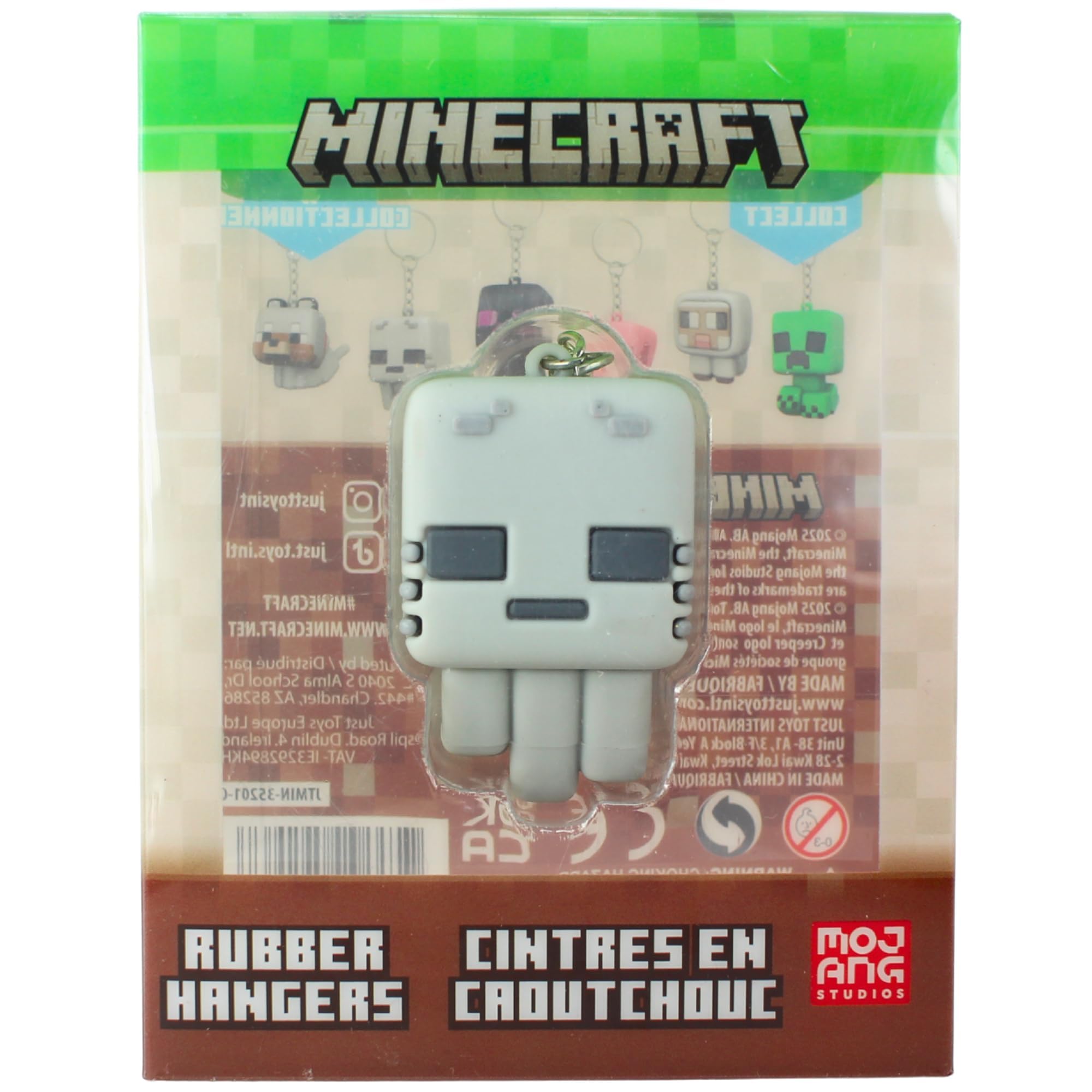 Minecraft Character Blind Bag Figures & Animals - (Rubber Keychain Octopus) — image 1
