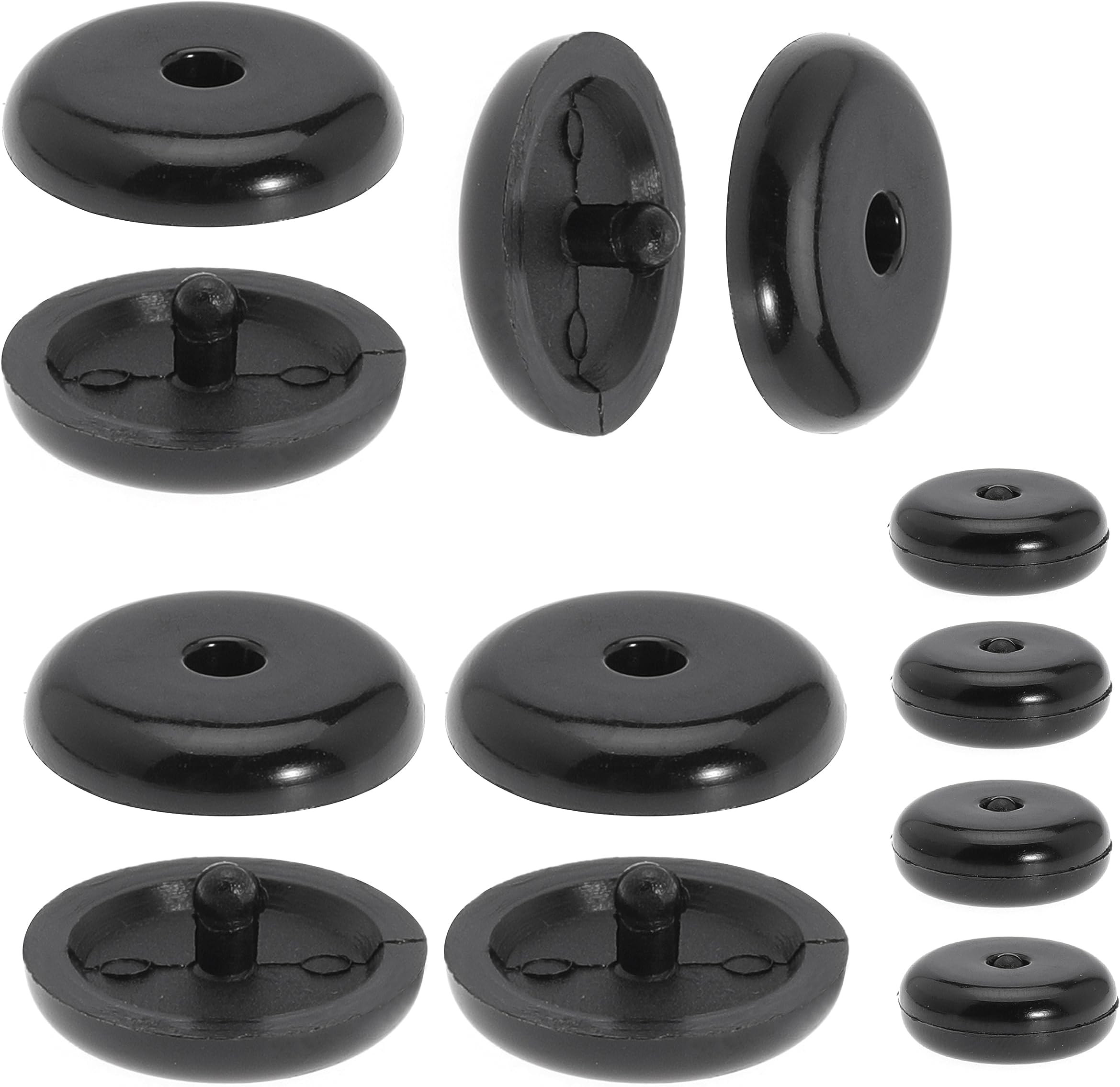 Seat Belt Button Stop 5 Pack Universal Fit Seat Belt