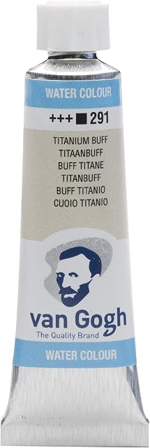 Van Gogh Watercolour Tube 10 ml Titanium Buff 291