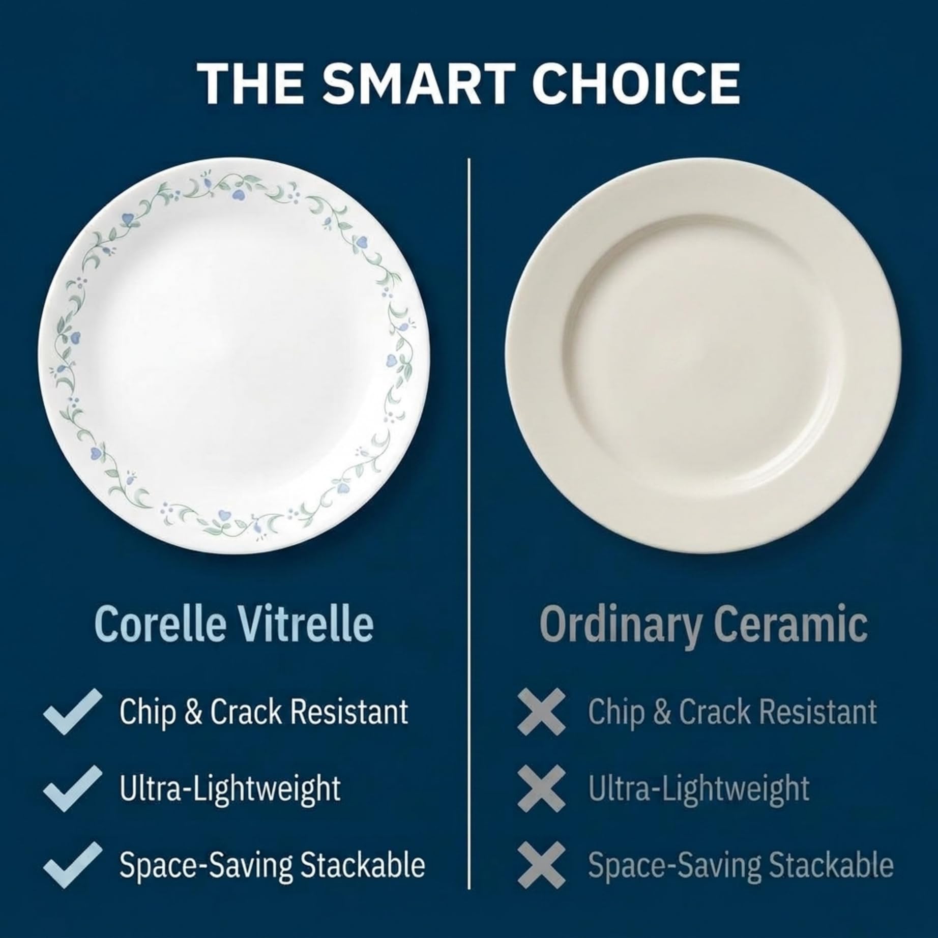 Amazon.com: Corelle Country Cottage 16-Piece Mugless Dinnerware