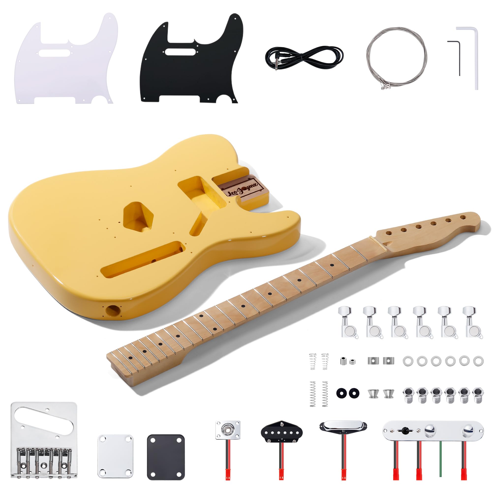 Amazon.com: Leo Jaymz DIY TL Style Electric Guitar Kits,Spray