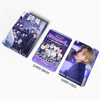 アイドルグッズ BrightWin POST CARD&amp;LOMO&amp;CARD&amp;BOOK MARK Amazon.com: 6UH8MB 4Pack/220PCS KPOP Stray Kids Lomo Cards