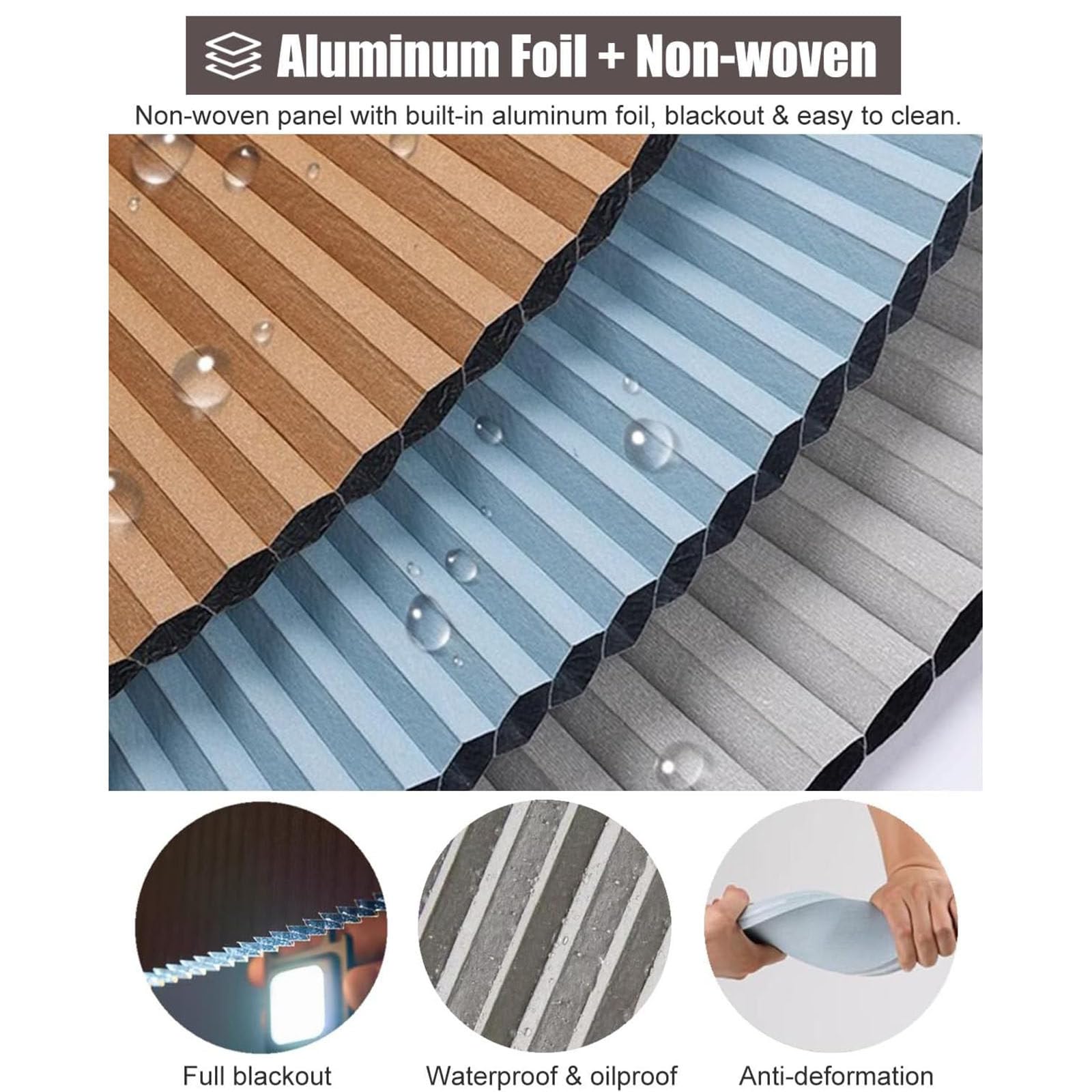 Wewnętrzne drzwi harmonijkowe, przesuwane drzwi składane z aluminiową ramą i tkaniną komórkową, 203 cm wysokości białe chowane drzwi składane do kuchni, toalety, spiżarni, bramy,24x80in(61x203cm)