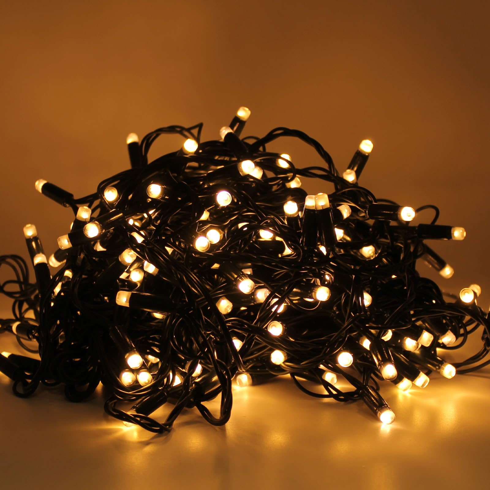 Luccika Stringa di Luci Maxi LED Smart con APP, Catena Luminosa Dimmerabile in 3 Tonalità di bianco caldo, Giochi di Luce con Musica, Timer, Memoria, IP44, Interno Esterno (25 Metri - 250 Maxi Led)