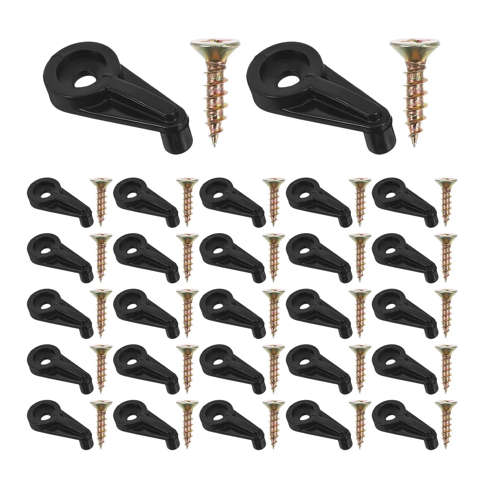 240 set Glass Clips For Mirrors Plastic Panel Clamp Cabinet Door Retainer Bathroom Wall Mount Hardware Glass Fixing Bracket
