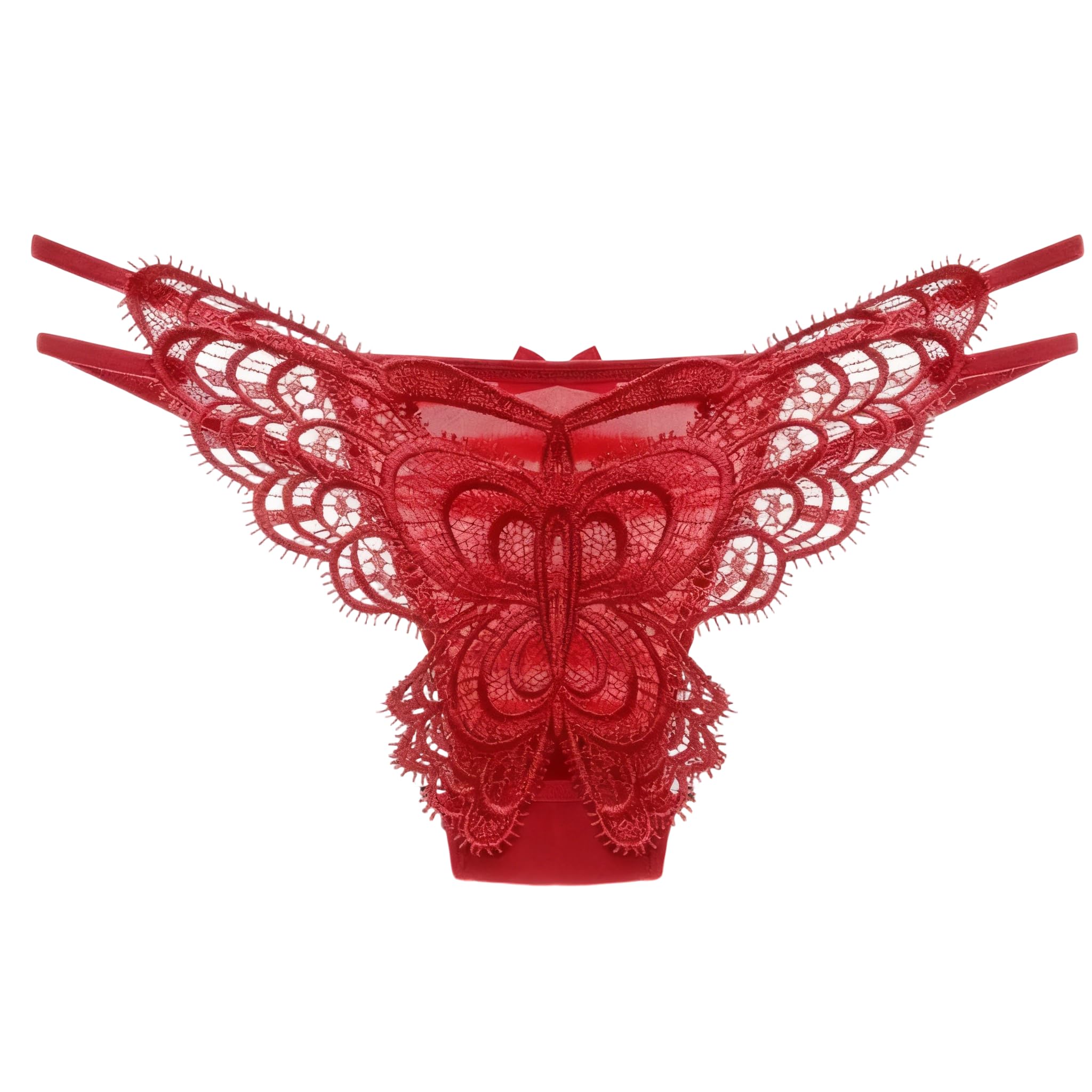 Feng Shui Bragas de Encaje con Lazo Lateral para Mujer, Cintura Baja, Ajustable, Tanga de Malla