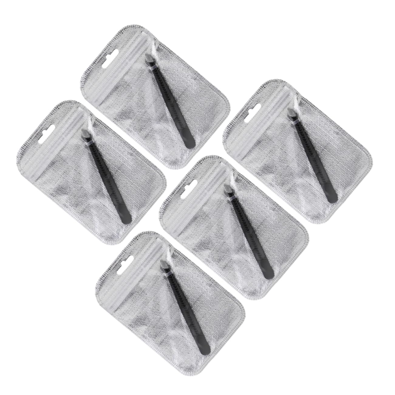 3 Set Pinzette Per Sopracciglia Acciaio Inossidabile Pinzette Ergonomiche Per Rifinire Sopracciglia Portatili Per Donne Per Casa 5 Pezzi*3