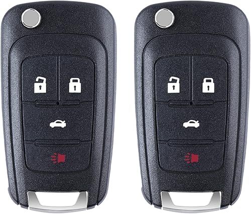 Reemplazo de llavero remoto de entrada sin llave para Chevy Equinox Camaro 2010-2019 Cruze Malibu Impala Sonic GMC Terrain Buick Lacrosse Regal