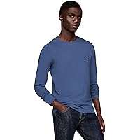 Tommy Hilfiger Maglietta Maniche Lunghe Uomo Stretch Slim Fit Cotone