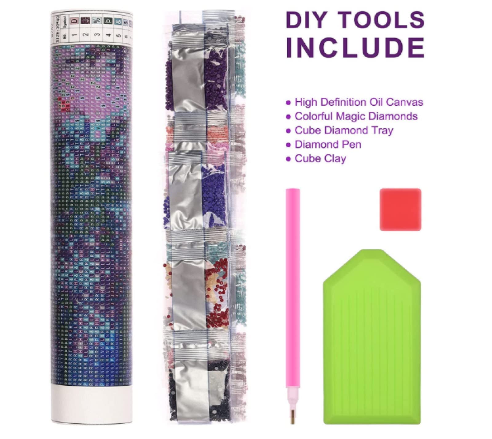 Kit De Peinture Diamant 5D Pour Adultes Et Débutants