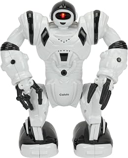 Robo Musical Battle Robotics com Luz Som e Movimento BBR Toys Branco