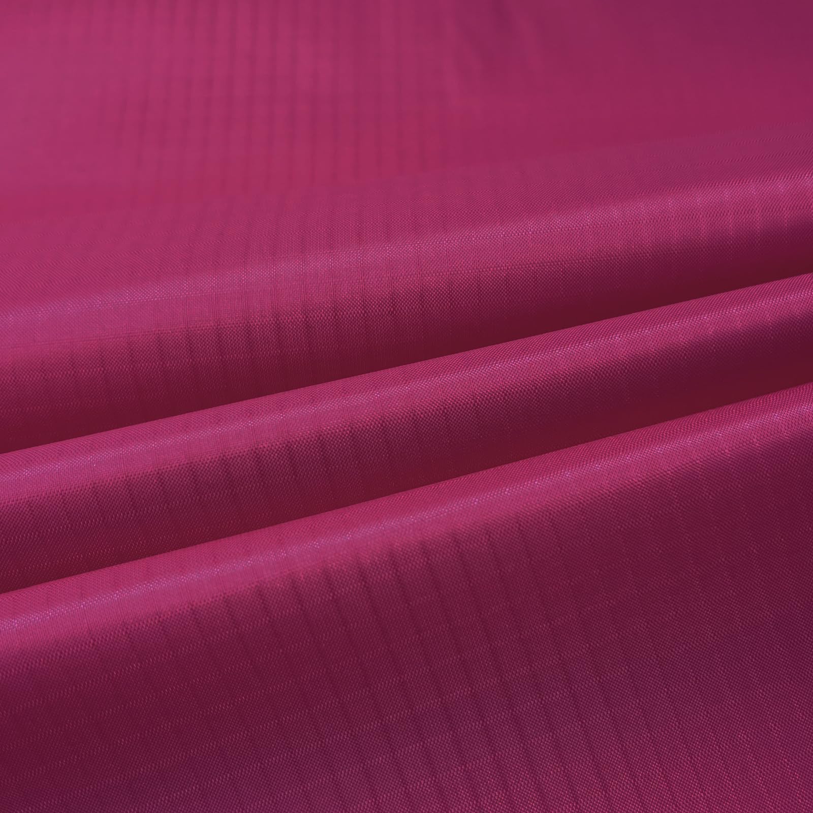 9KM DWLIFE 40D Waterproof Ripstop Nylon Fabric 3oz Nylon Sheets PU Coating Tear Resistant for Outdoor Cover Tent Kite Bag Material(DeepPink