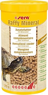 sera Raffy Mineral 1000 ml (215 g) - Schließt Versorgungslücken zuverlässig, Wasserschildkröten Futter product image