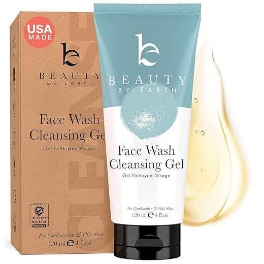Face Wash – Face Cleanser For Women & Mens Face Wash, Facial Cleanser with Clean Ingredients, Great for Acne or Combination and Oily Skin