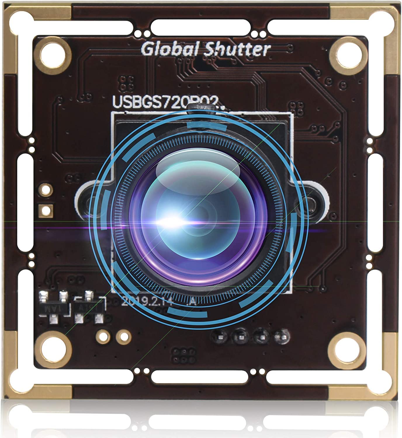 Amazon.co.jp: ELP ウェブカメラ 100万画素60FPS Webカメラ Global