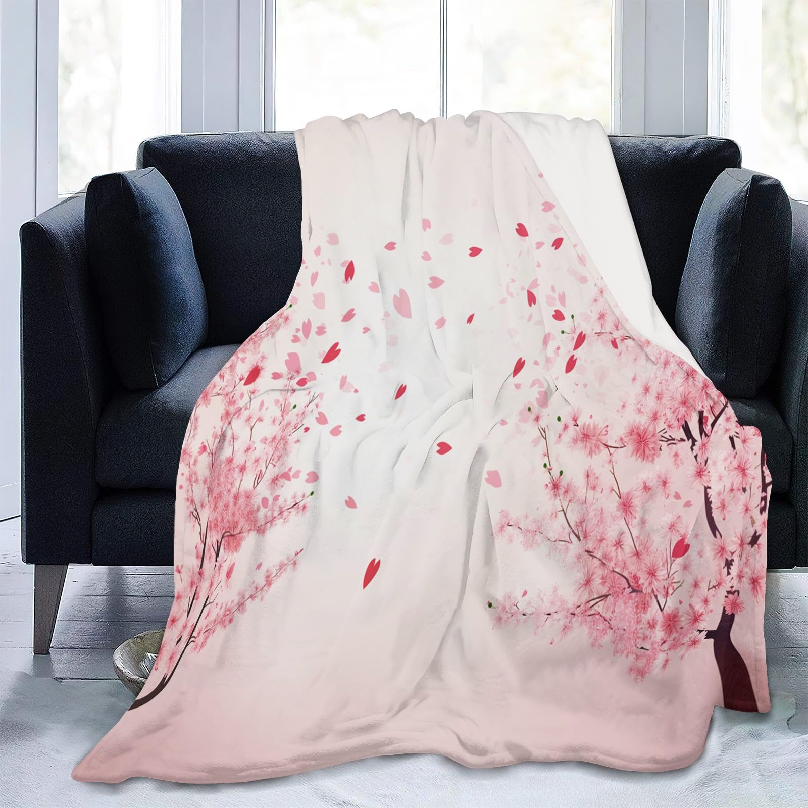 Accogliente coperta in pile bianco – morbida coperta in peluche per divano, soggiorno, bambini e neonati – coperta decorativa calda e coccolosa 70 x 100 cm