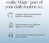 Vista 4 de Solv Wellness Mage Probiotic for Her, mezcla diaria de prebióticos y probióticos para mujeres, suplementos nutricionales para digestivo, equilibrio