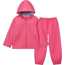 London Fog Kids Rain Jacket and Rain Pant Splash Suit Rain Suit