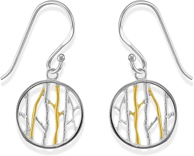 格安即決 Boma Jewelry Sterling Silver Two Tree Circle Pendant