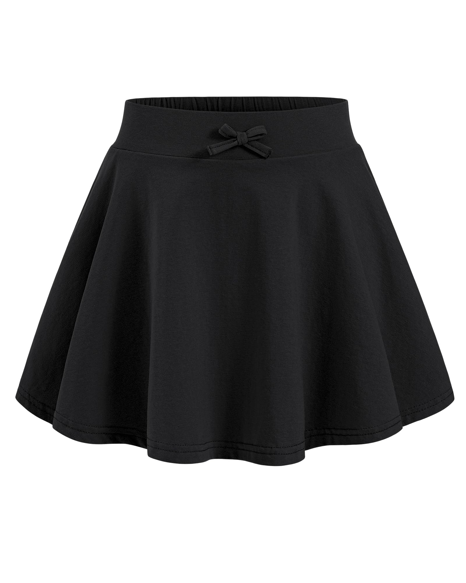 BOOPH Girls Skirts Kids Casual Mini Skorts Toddler Athletic Uniform Skirts with Pockets