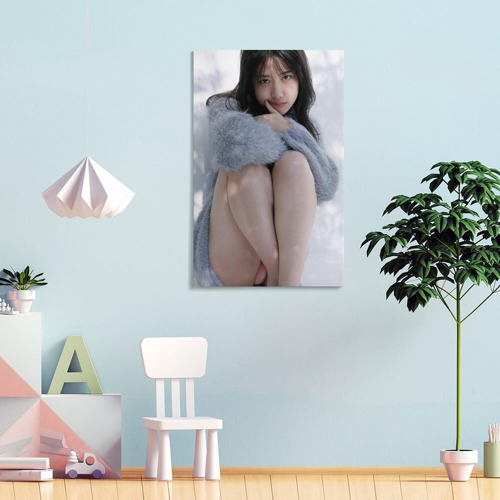 Amazon.co.jp: 白石まゆみ キャンバスアートポスター 水着写真ポスター
