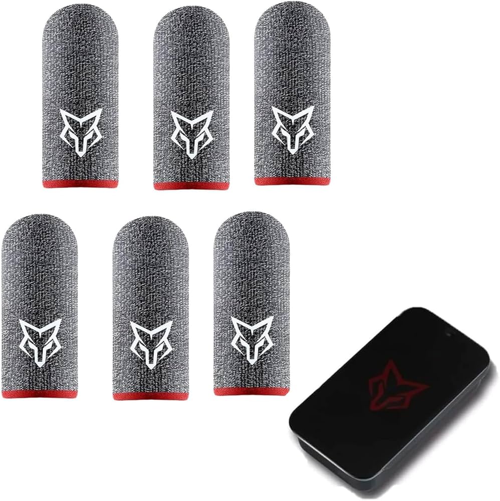 Amazon.com: Finger Sleeves for Mobile Game Breathable Touchscreen