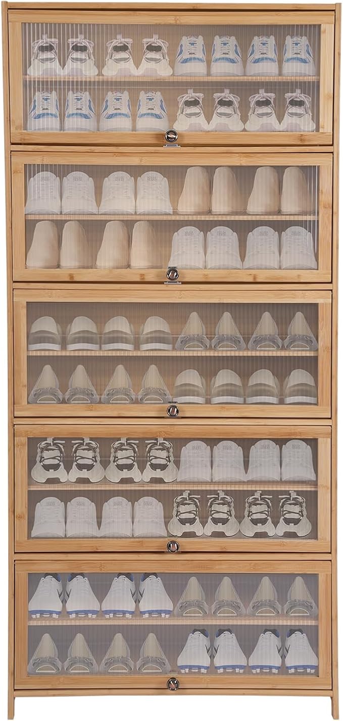 Weglae 10 Tiers Shoe Storage Shoes Shelf