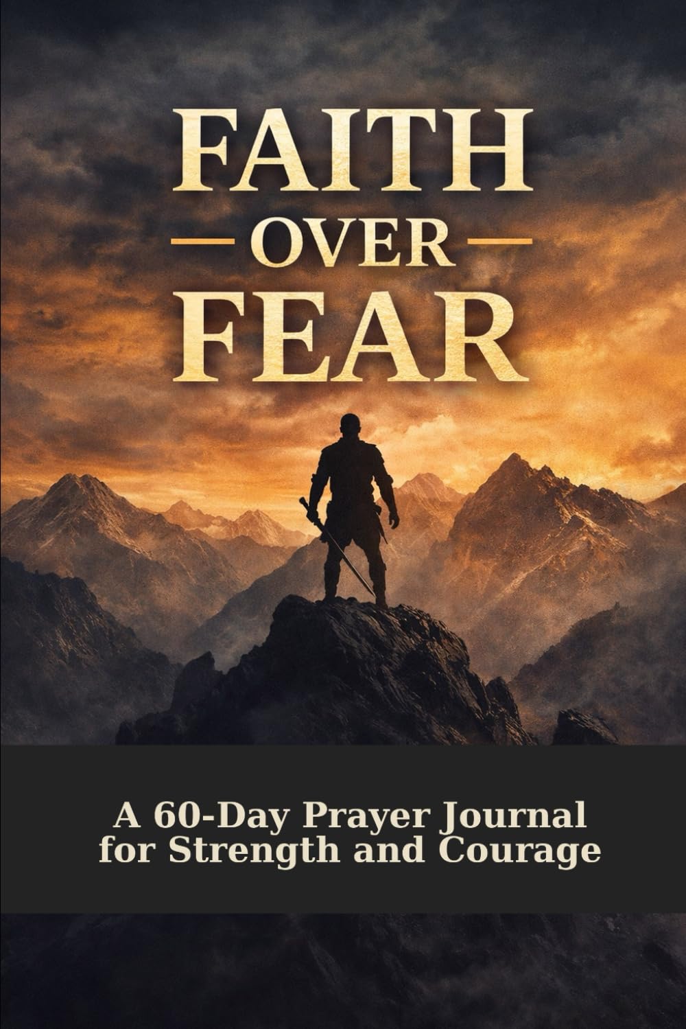Faith Over Fear: A 60-Day Christian Prayer & Reflection Journal for Men
