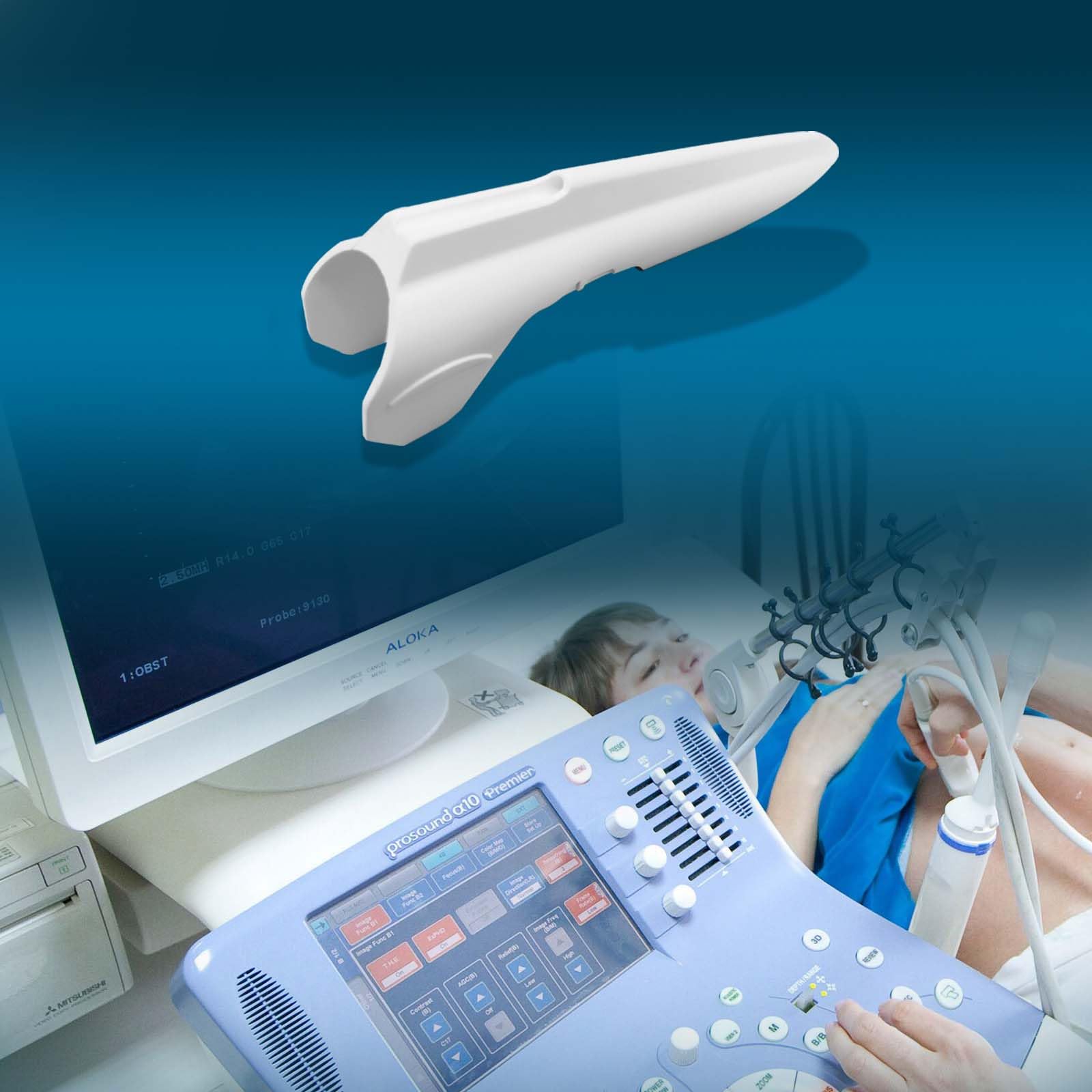 Guide de Ponction pour Sonde Échographique – Cadre et Localisateur pour Guidage Précis de l'Aiguille en Biopsie, Aspiration et Interventions Thérapeutiques (10pcs/Boîte). (PF-002)