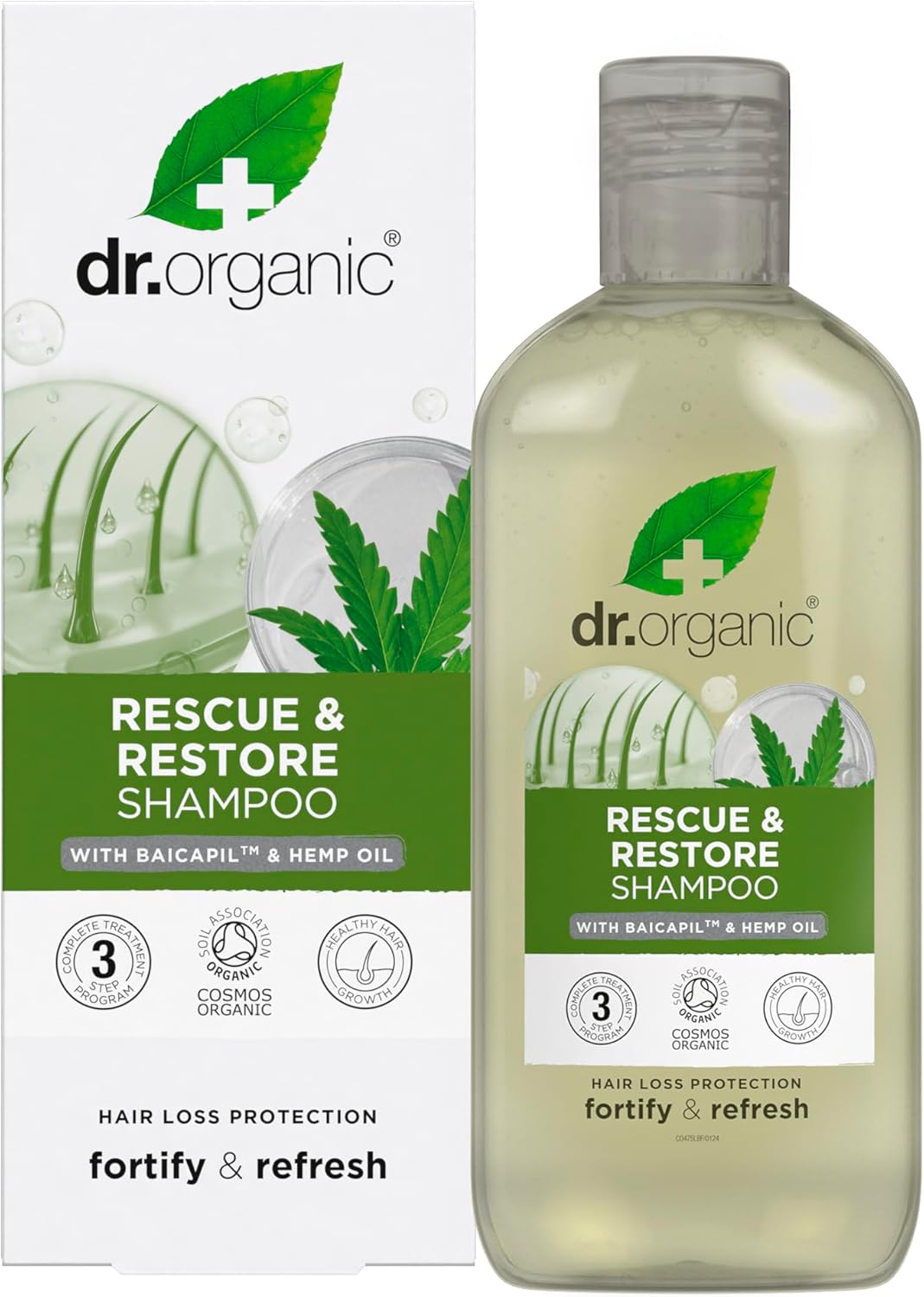 Dr Organic Hemp Rescue Shampoo