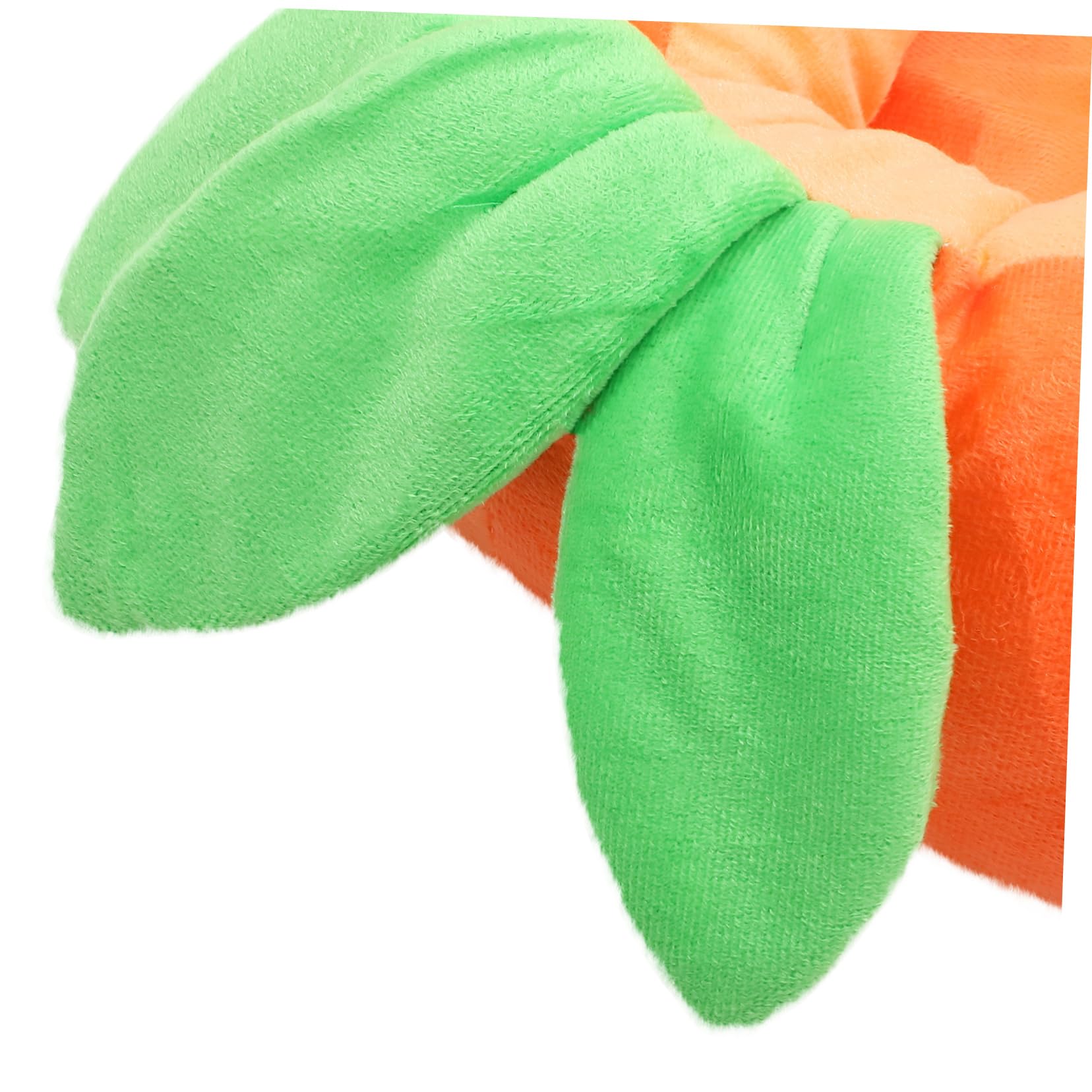 Karottenförmiges Kaninchenschlafnest für Haustiere, Orange | Kleintier für Winter und Drinnen, Stoff Ausführung, Tragbar, für Kleine Hunde und Katzen Zufällige Farbe