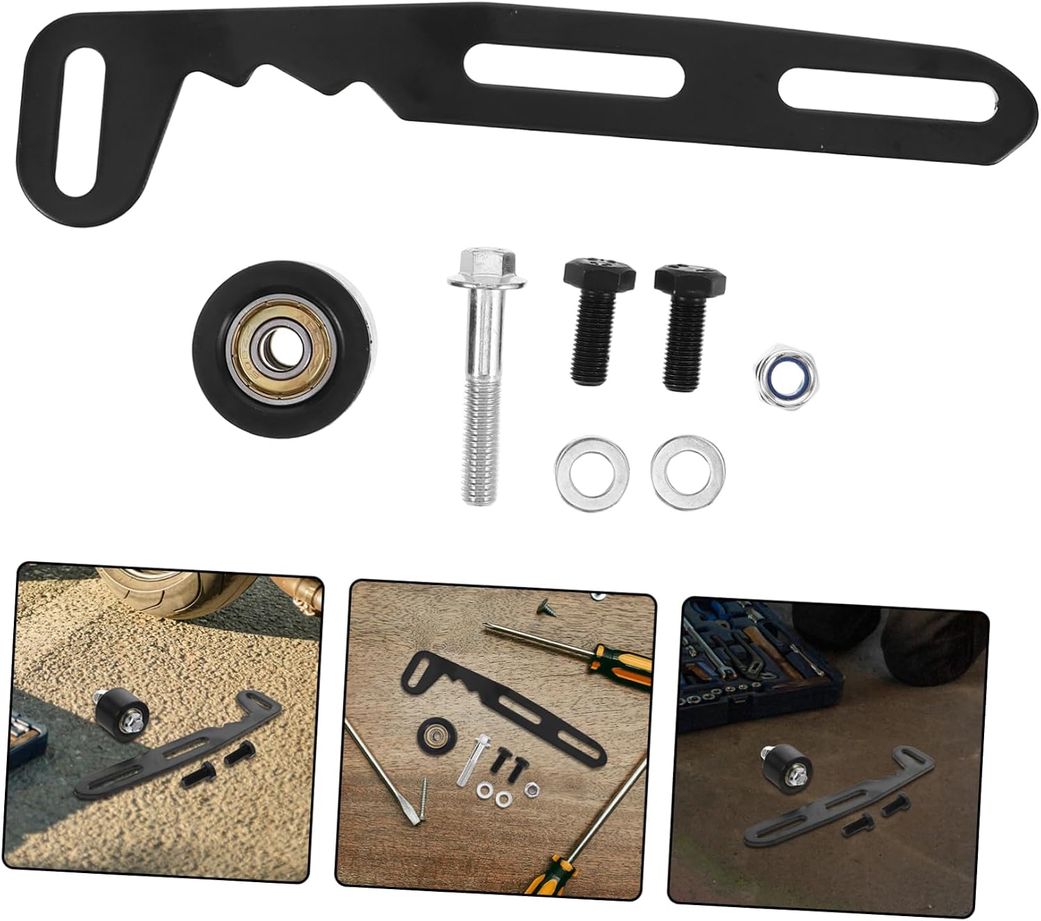 Mikinona Precision Chain Tensioner Wheel for Predator Easy Installation Enhanced Stability Durable Construction and Improved Chain Performance for Outdoor Adventures