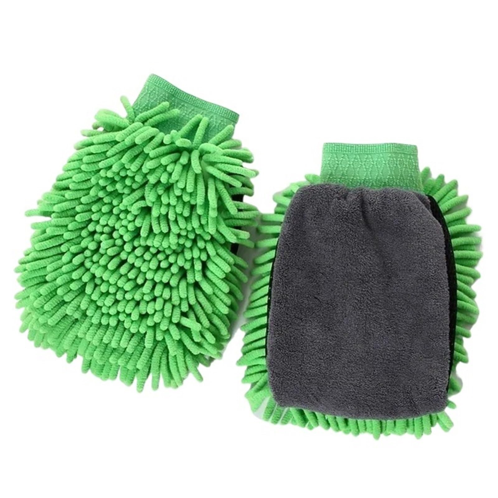 WEQYFDC Car Wash Mitt Car Wash Gloves Coral Fleece Washing Wiper Cleaning Towel Washer Mitt Accessories