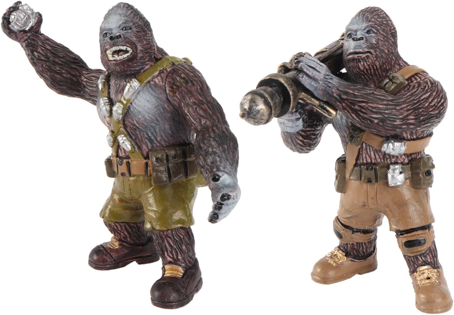CANIGHT 1 Set half-orc soldier kids decor table top decor desk top decor toys for kids tabletop decor kids playset kids toys toy for kids tablescape decor child plastic desktop ornaments