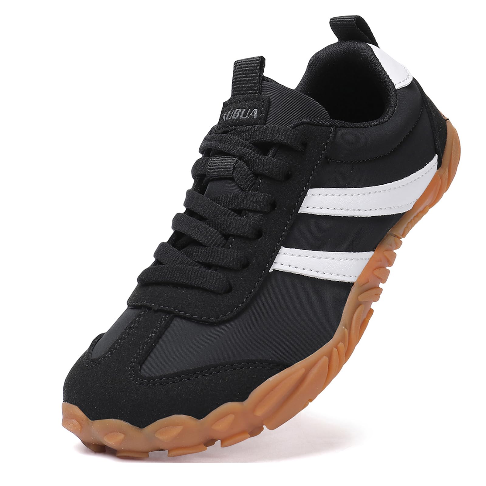 KUBUA Kids Barefoot Shoes Boys Girls Wide Toe Box Zero Drop Sneakers